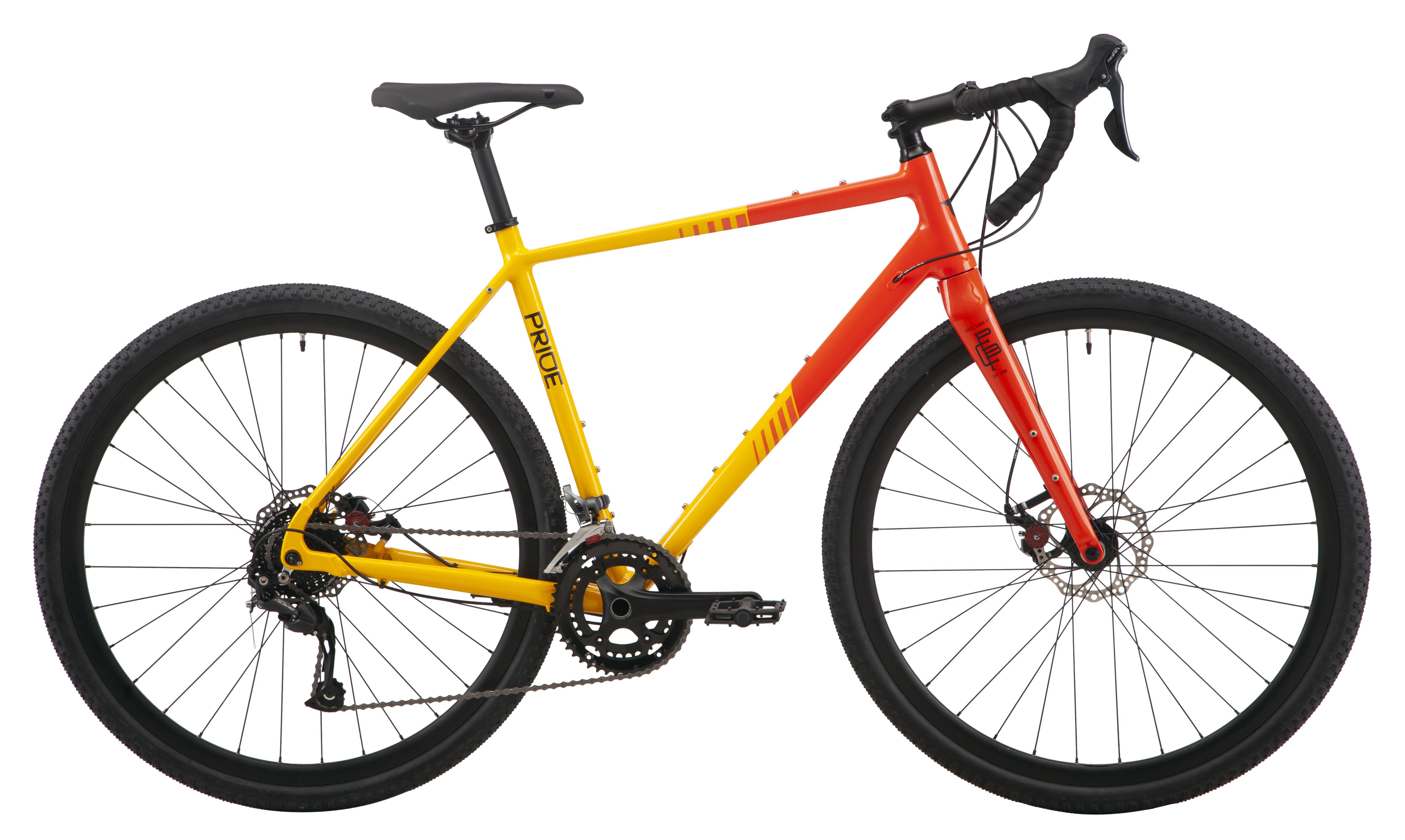 Велосипед 28" Pride ROCX 8.2 CF рама - S 2024 жовтий Фото