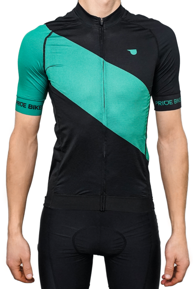 Jersey Pride Adventure Short Sleeve, Black and Green, L Photo